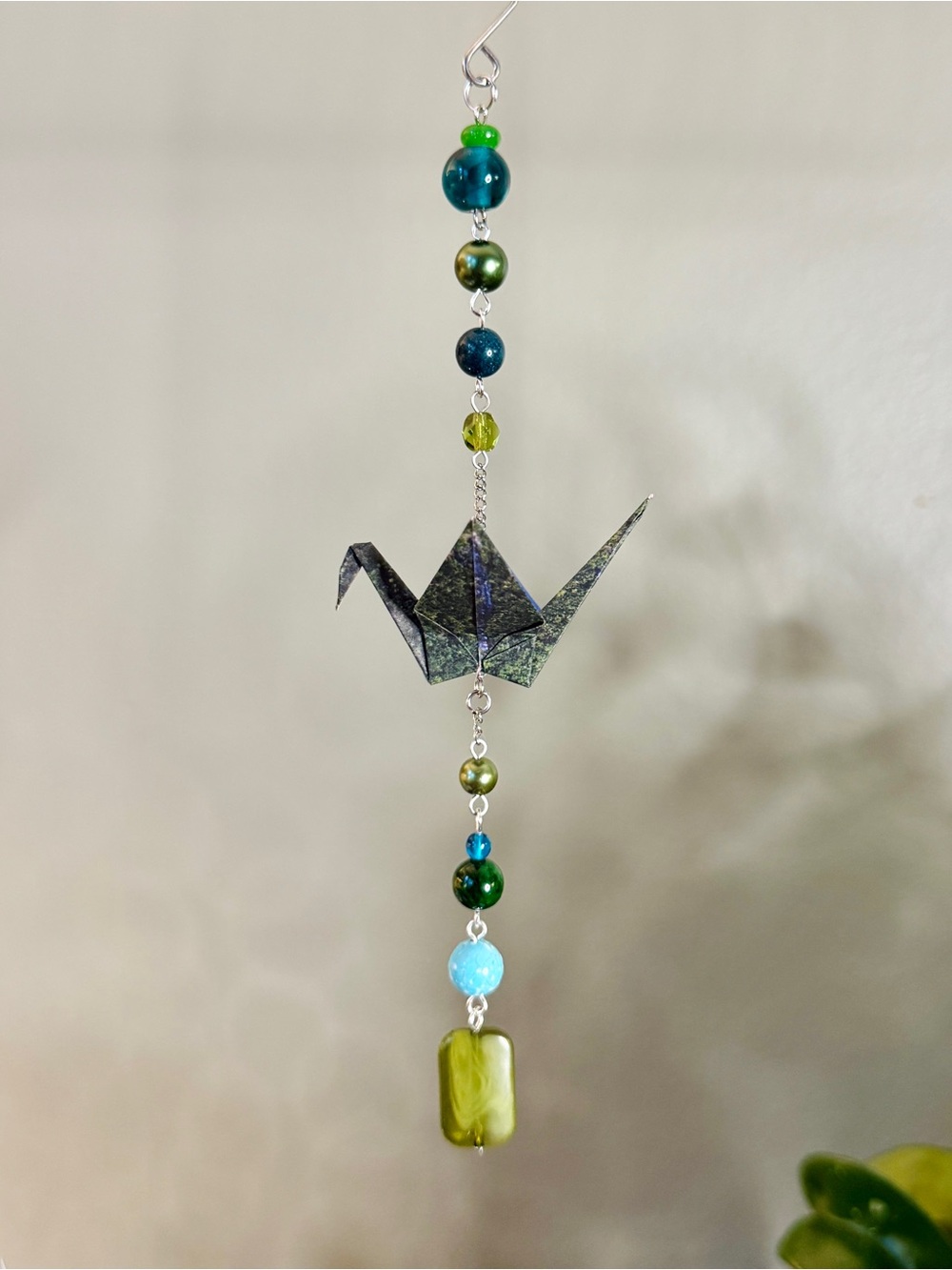Origami Ornament #2586 - Small Paper Crane